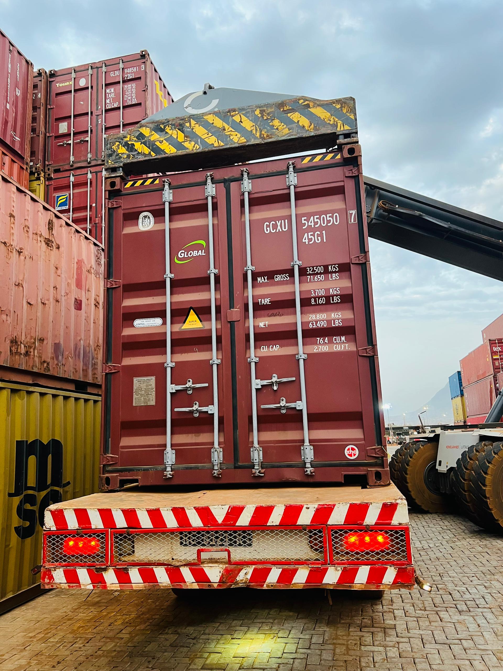 Contrôle qualité des conteneurs